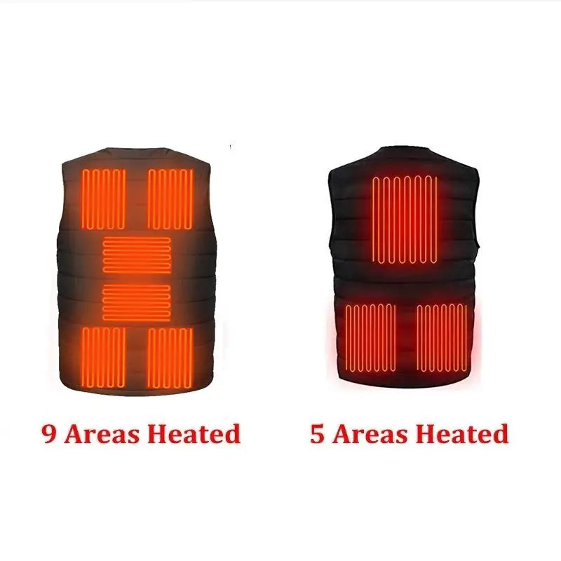 Smart Heated Vest | 3 Heat Levels, Unisex