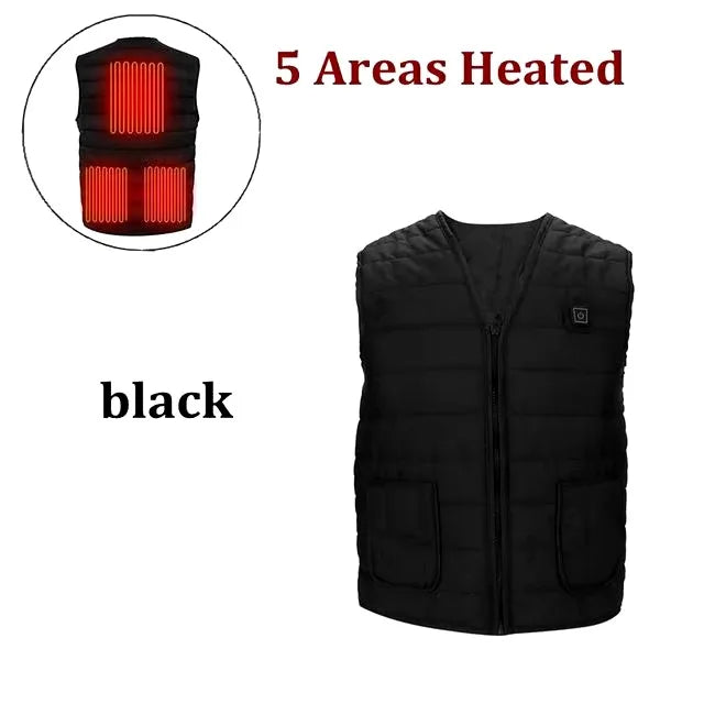 Smart Heated Vest | 3 Heat Levels, Unisex