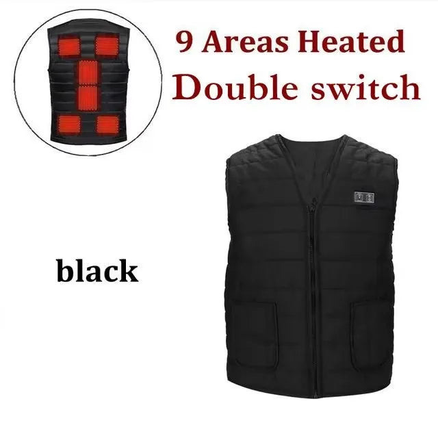 Smart Heated Vest | 3 Heat Levels, Unisex