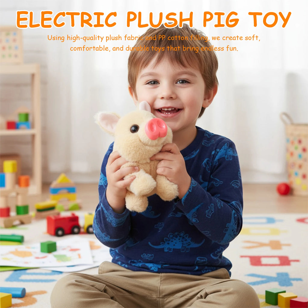 Walking Piggy Plush Toy | Wags, Wiggles & Oinks