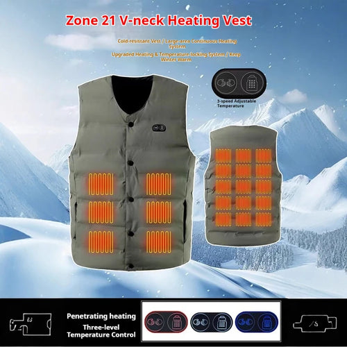 21-Zone Heated Vest