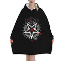 Skull Sherpa Blanket Hoodie