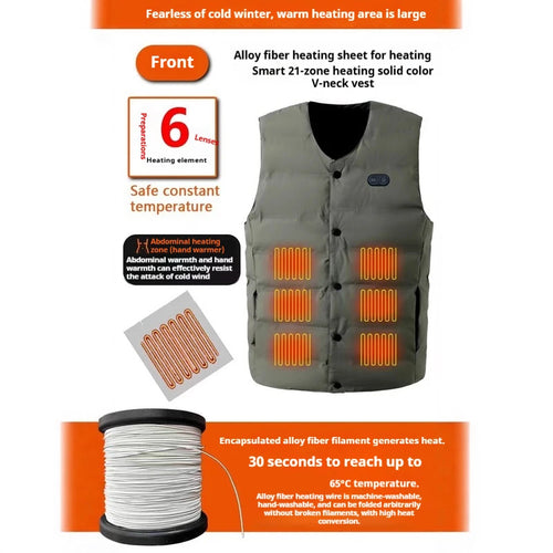 21-Zone Heated Vest