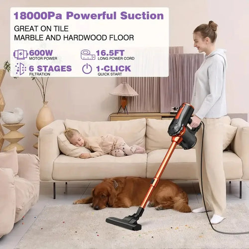 Corded Handheld Stick Vacuum