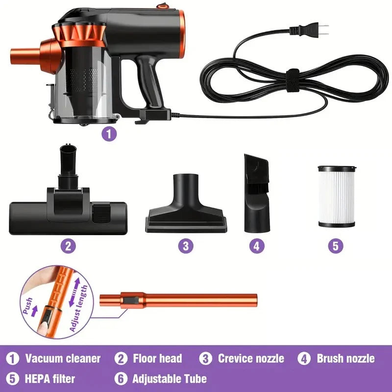 Corded Handheld Stick Vacuum