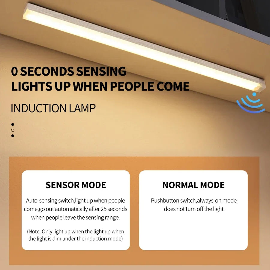 Rechargeable Motion Sensor Cabinet Light | 10–50cm
